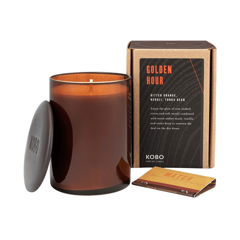 Primary image of Golden Hour Woodblock Candle