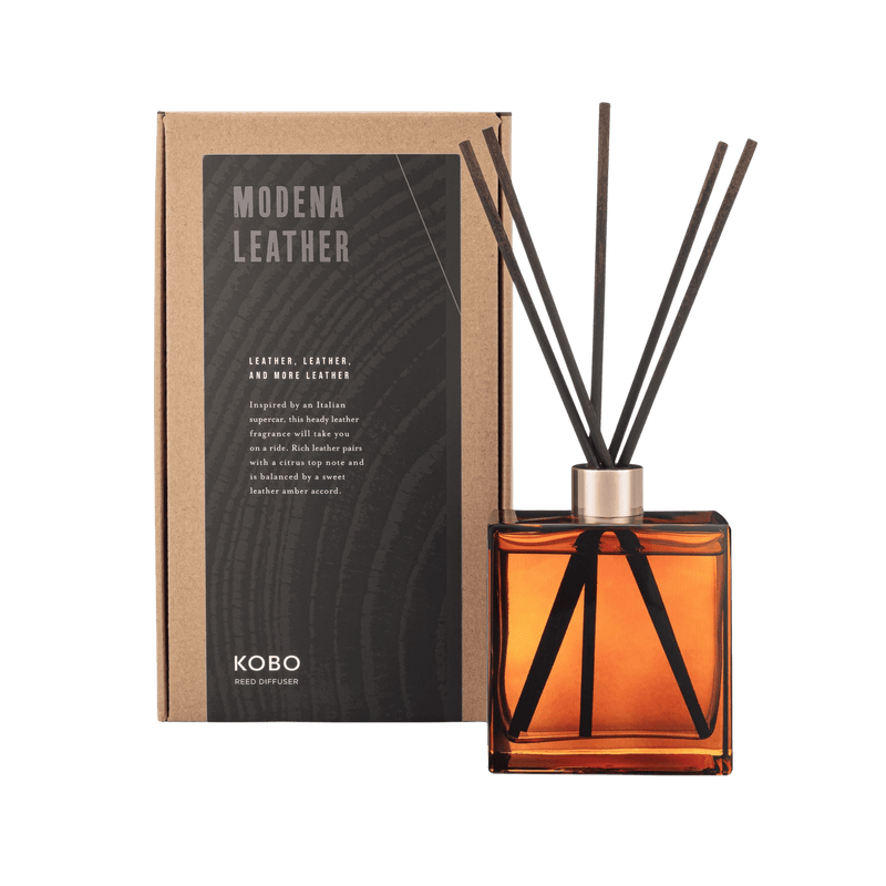 Primary image of Modena Leather Woodblock Room Diffuser