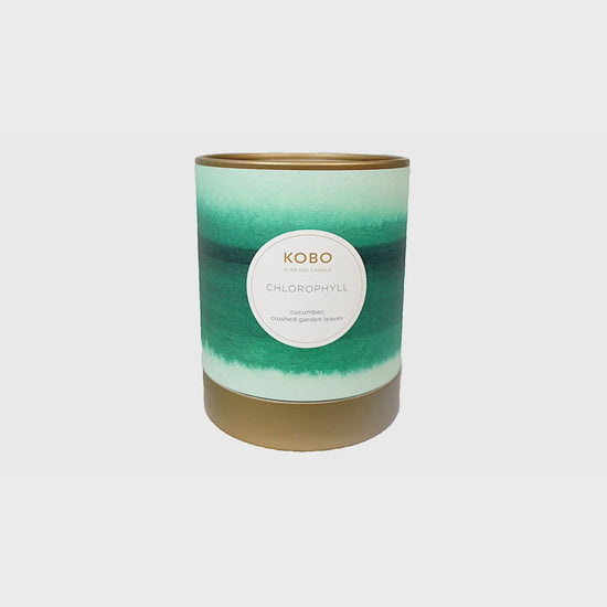 Alternate Image of Chlorophyll Watercolor 11 oz Pure Soy Candle