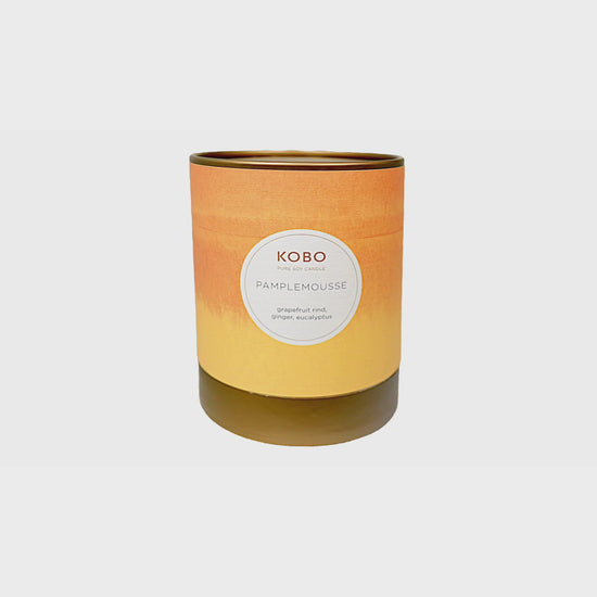 Alternate Image of Pamplemousse Watercolor 11 oz Pure Soy Candle