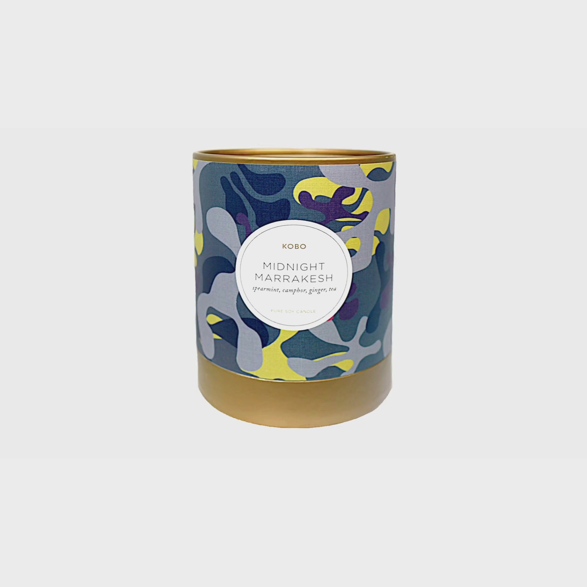 Alternate Image of Midnight Marrakesh Camo 11 oz Pure Soy Candle