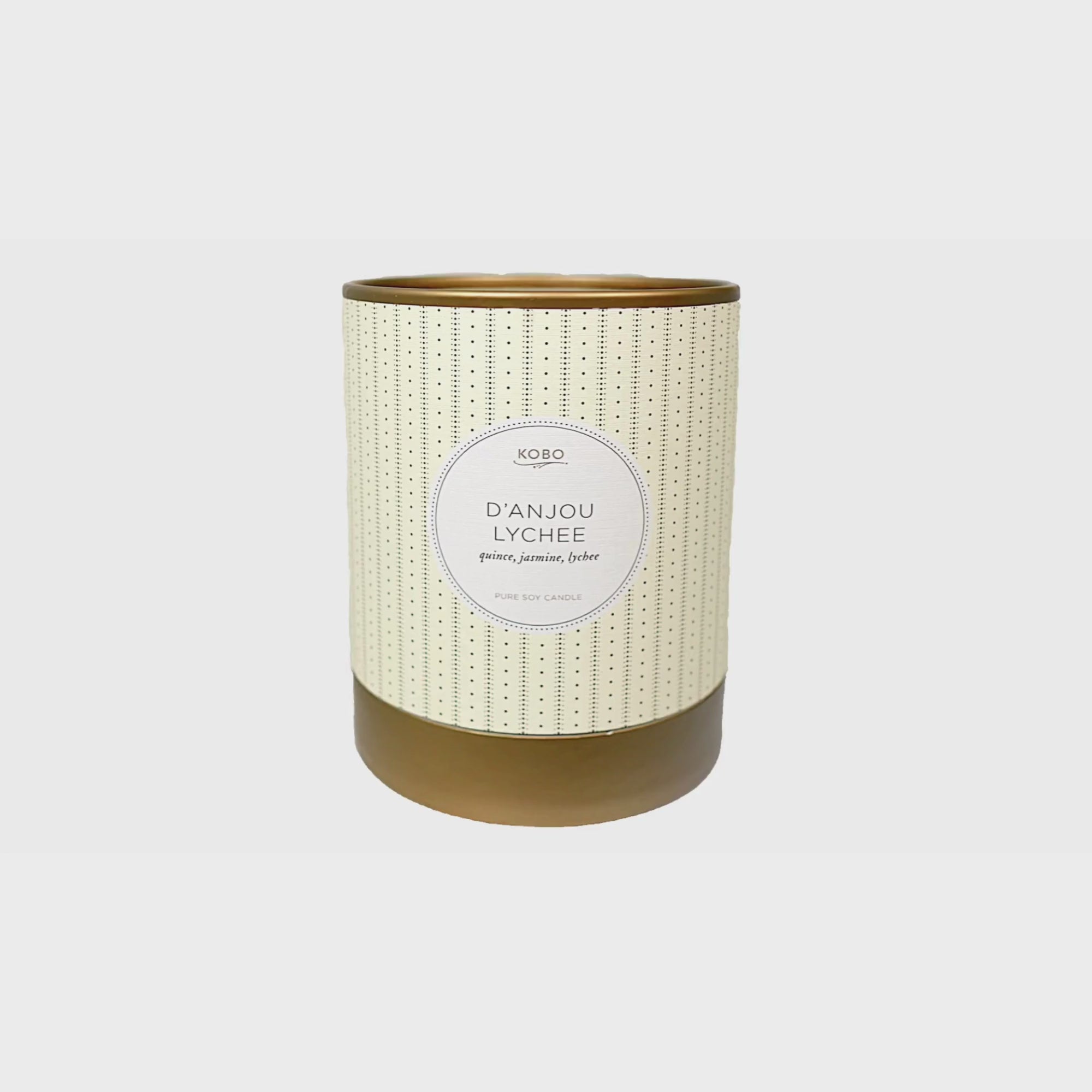 Alternate Image of D'Anjou Lychee Coterie 11 oz Pure Soy Candle