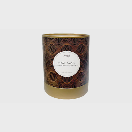 Alternate Image of Opal Basil Filament 11 oz Pure Soy Candle