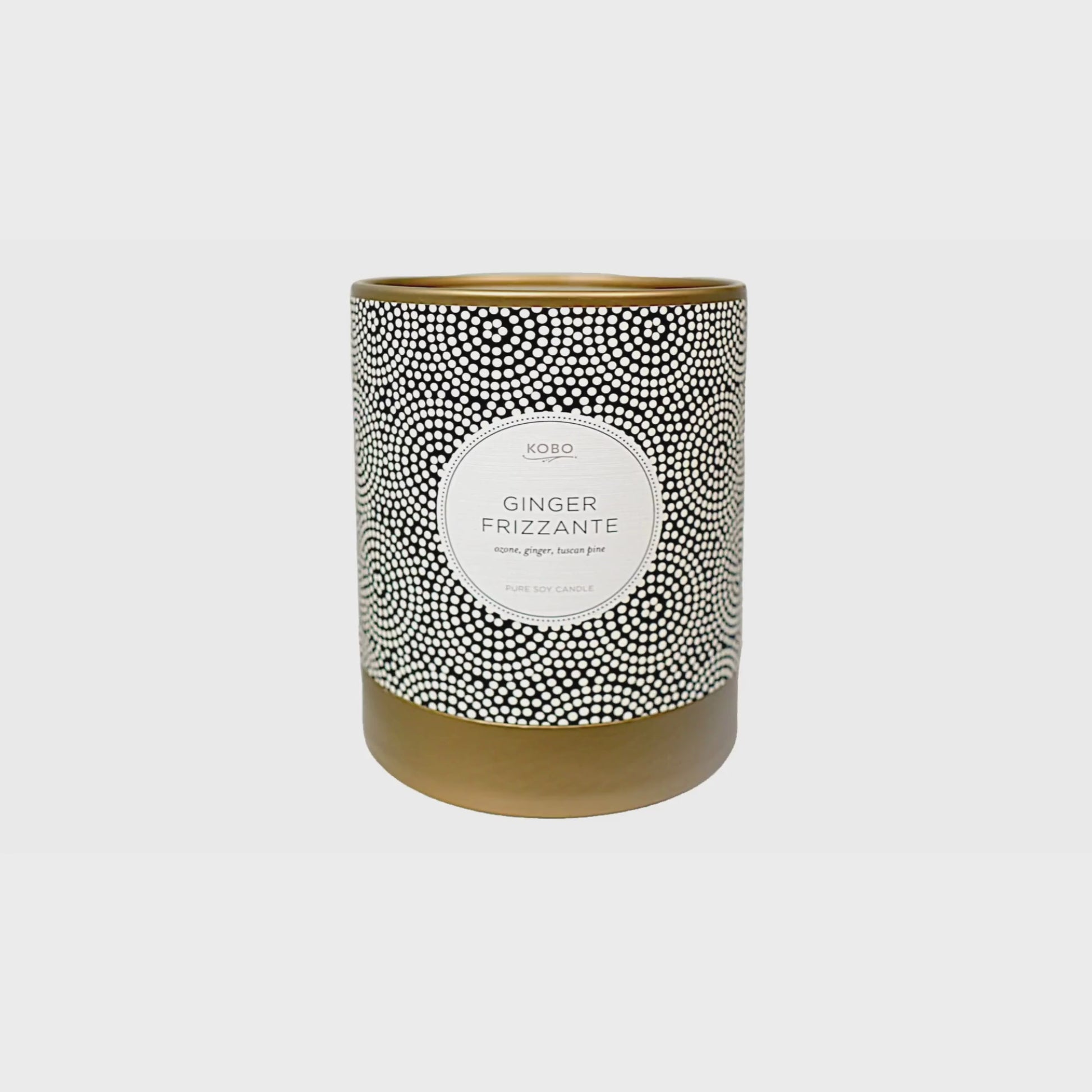 Alternate Image of Ginger Frizzante Coterie 11 oz Pure Soy Candle