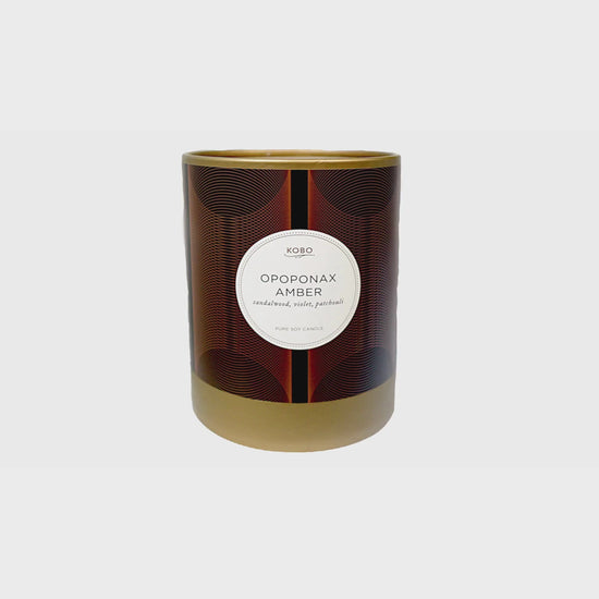 Alternate Image of Opoponax Amber Filament 11 oz Pure Soy Candle