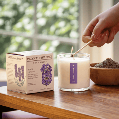 Alternate Image of Heath Lavender Candle