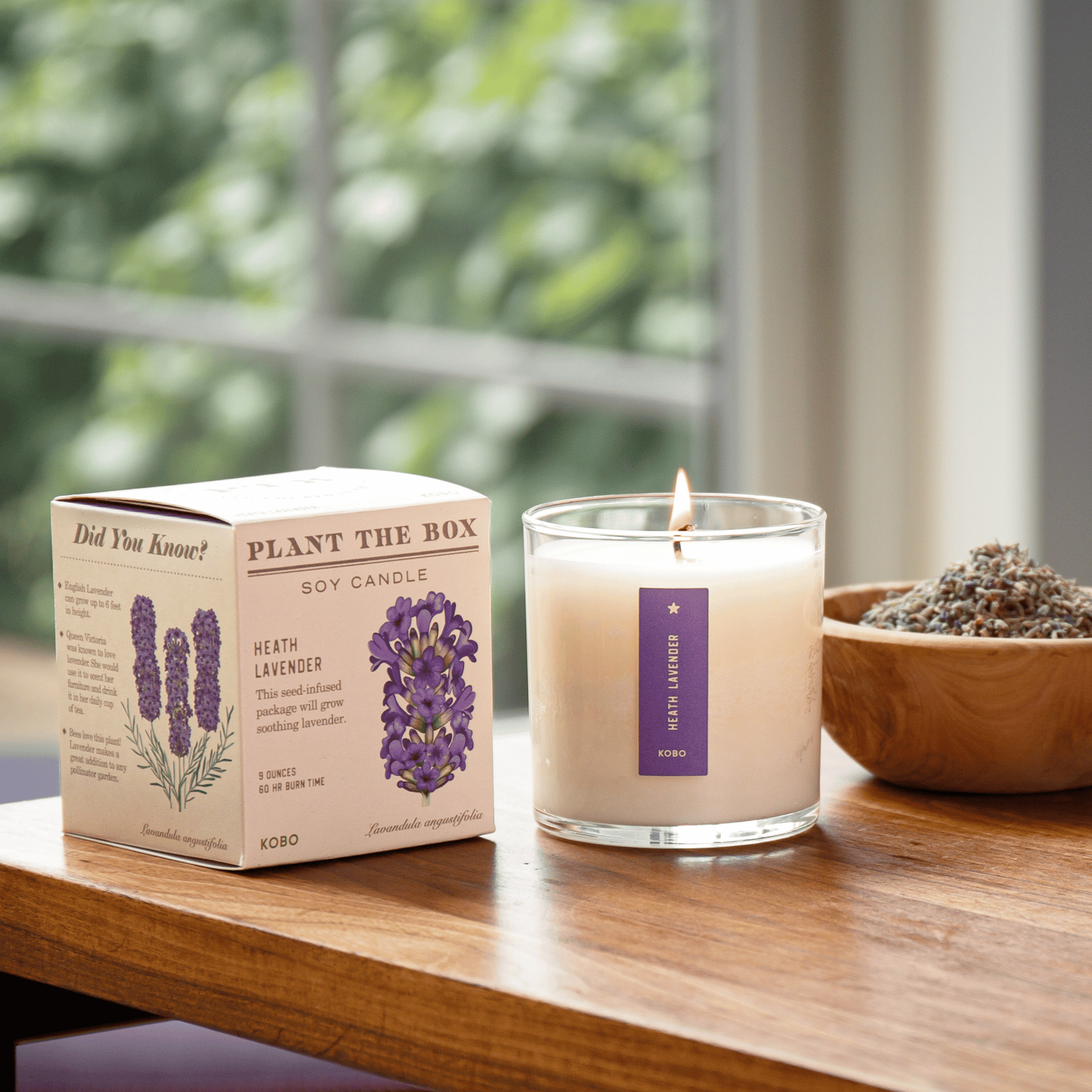 Alternate Image of Heath Lavender Candle