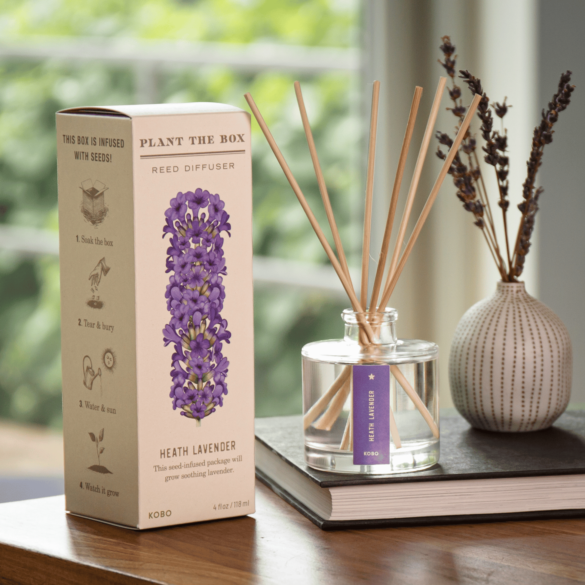 lavender plant fragrance Heath Lavender Plant the Box Diffuser