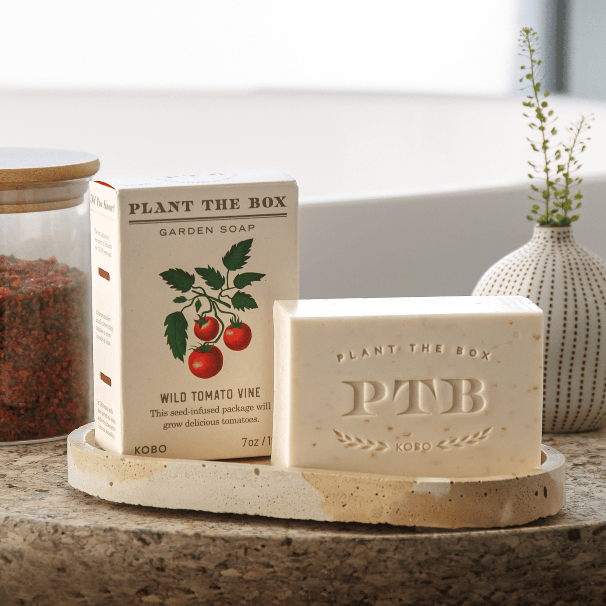 Wild Tomato Vine Plant the Box Bar Soap – KOBO Wild Tomato Vine Plant the Box Bar Soap – KOBO