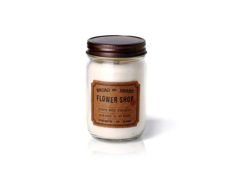 Flower Shop Broad Street 12 oz Candle