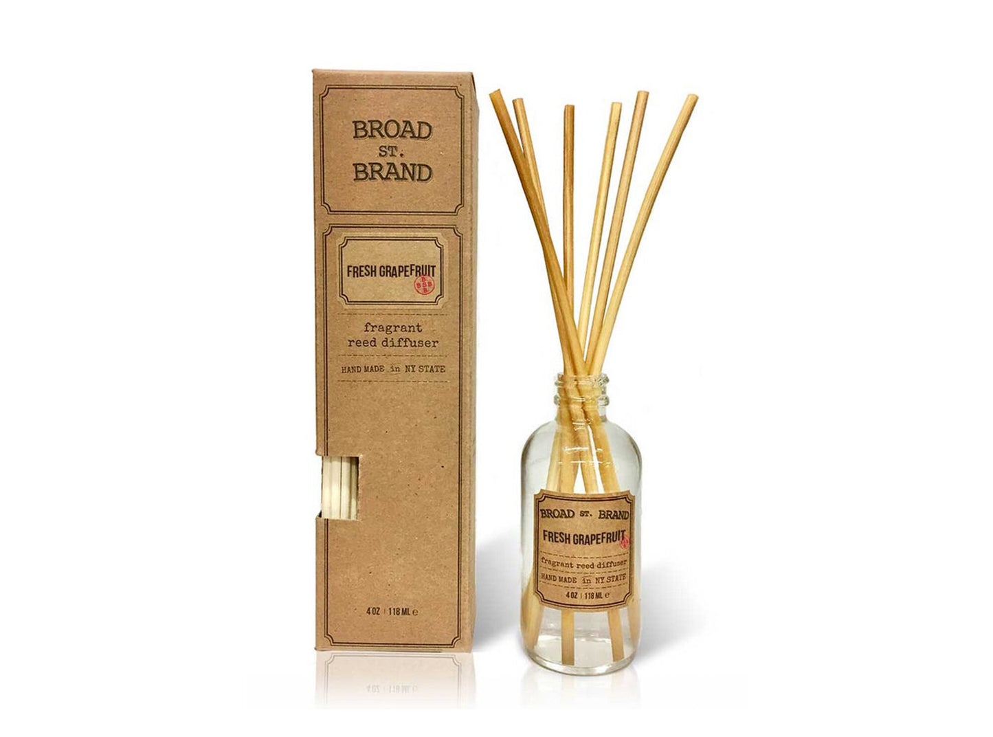 Fresh Grapefruit Broad Street 4 oz Room Diffuser