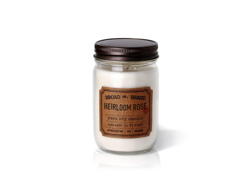 Heirloom Rose Broad Street 12 oz Candle