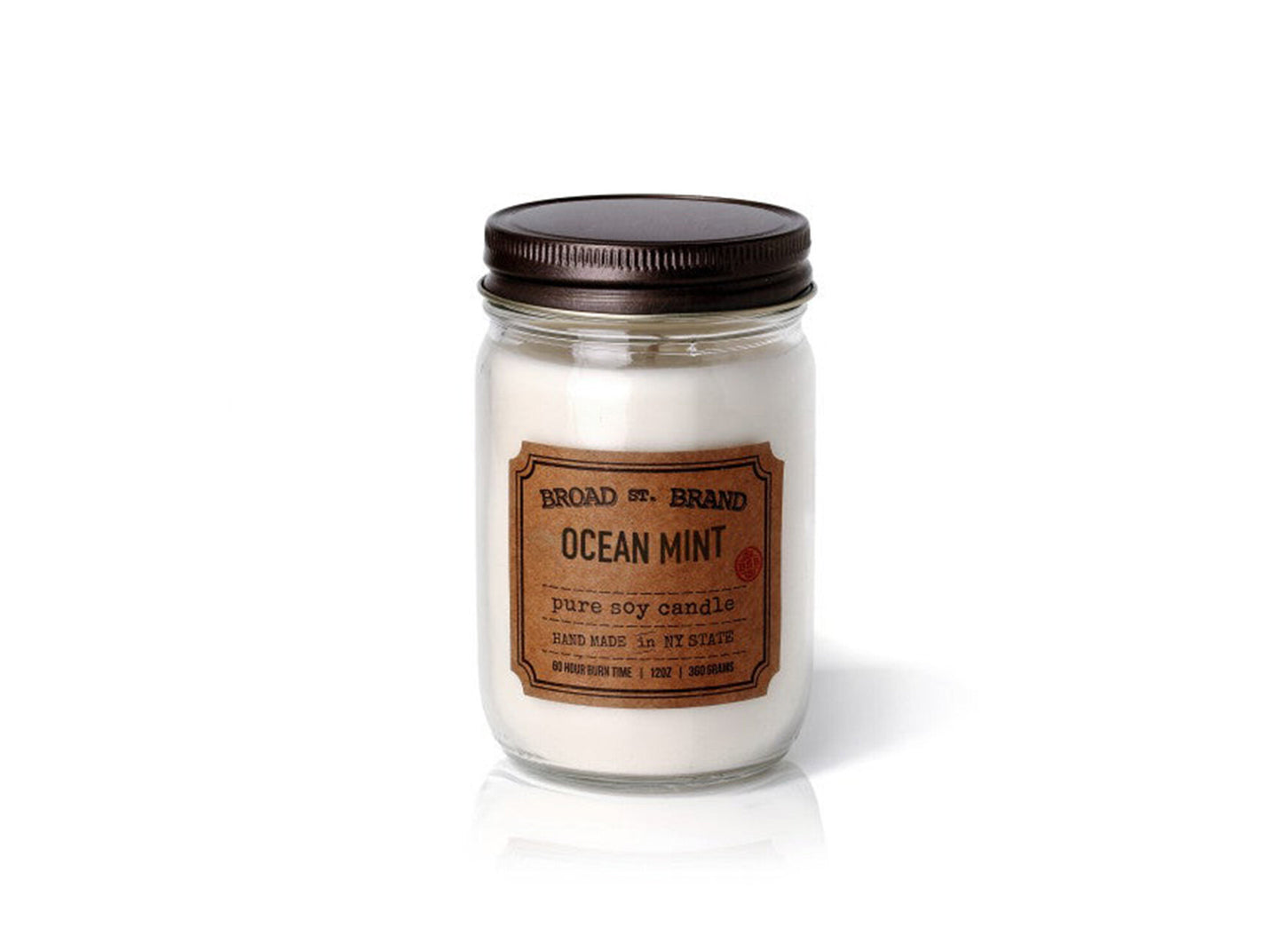 Ocean Mint Broad Street 12 oz Candle