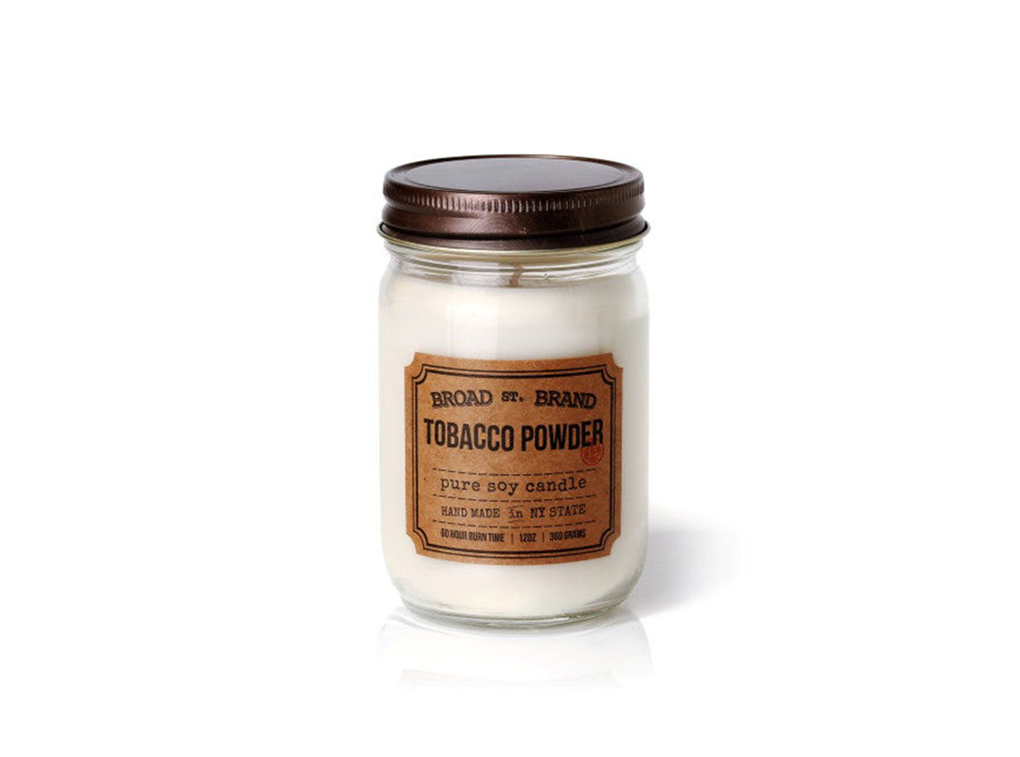 Tobacco Powder Broad Street 12 oz Candle