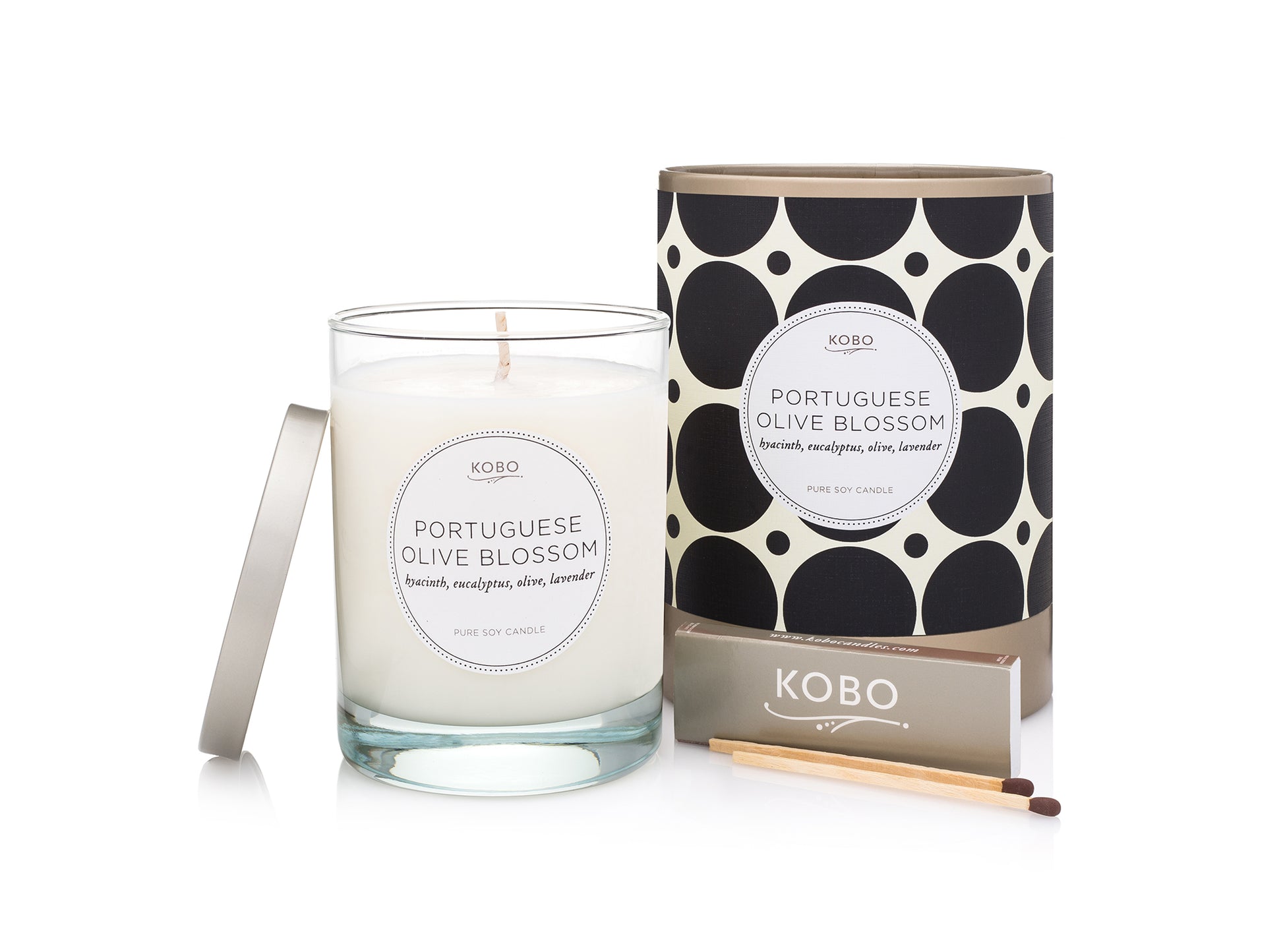 Primary Image of Portuguese Olive Blossom Coterie 11 oz Pure Soy Candle