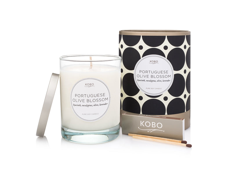 Portuguese Olive Blossom Coterie 11 oz Pure Soy Candle