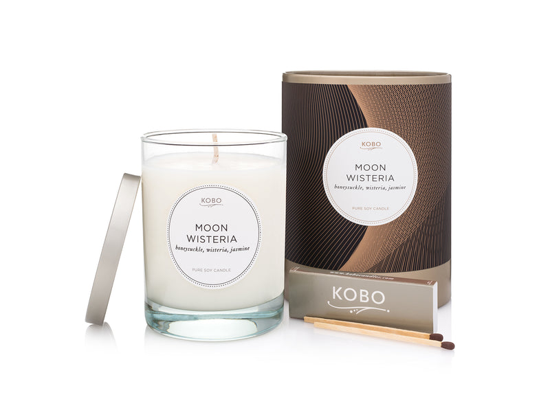 Moon Wisteria Filament 11 oz Pure Soy Candle