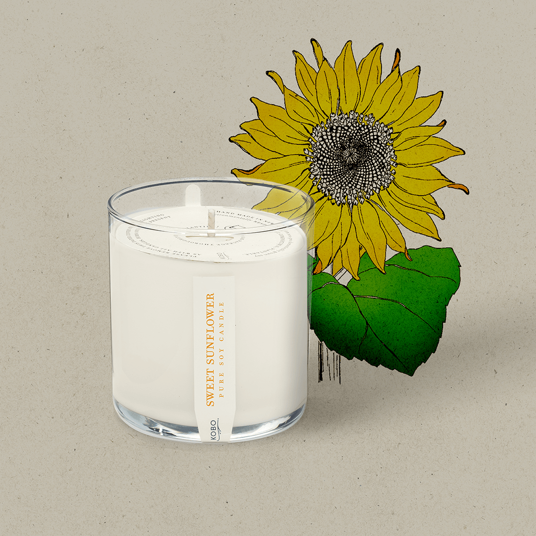 Sweet Sunflower Plant The Box 9 oz Candle