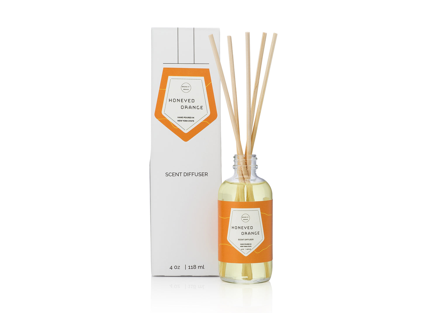 Honeyed Orange Pastiche 4 oz Room Diffuser