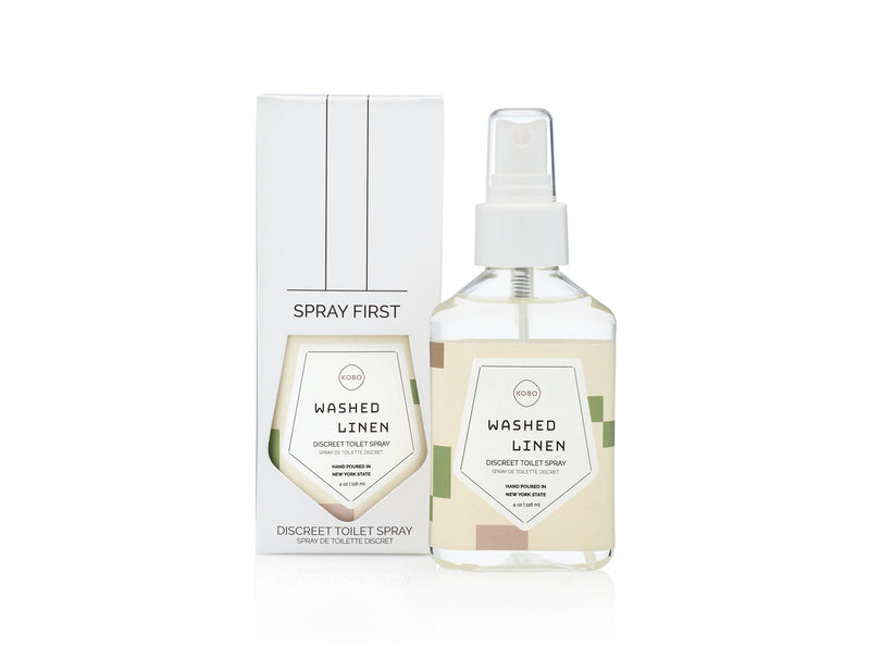 Washed Linen Pastiche 4 oz Toilet Freshener