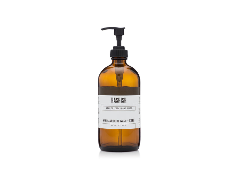 Hashish Woodblock 16 oz Hand & Body Wash